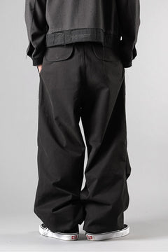 画像をギャラリービューアに読み込む, entire studios BARREN CARGO TROUSERS (BLACK)