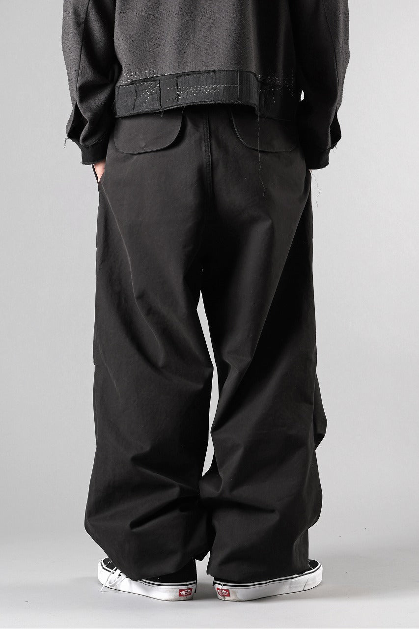 画像をギャラリービューアに読み込む, entire studios BARREN CARGO TROUSERS (BLACK)