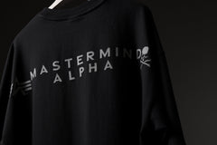 画像をギャラリービューアに読み込む, MASTERMIND WORLD x ALPHA INDUSTRIES CIGER POCKET OVERSIZED T-SHIRT (BLACK)