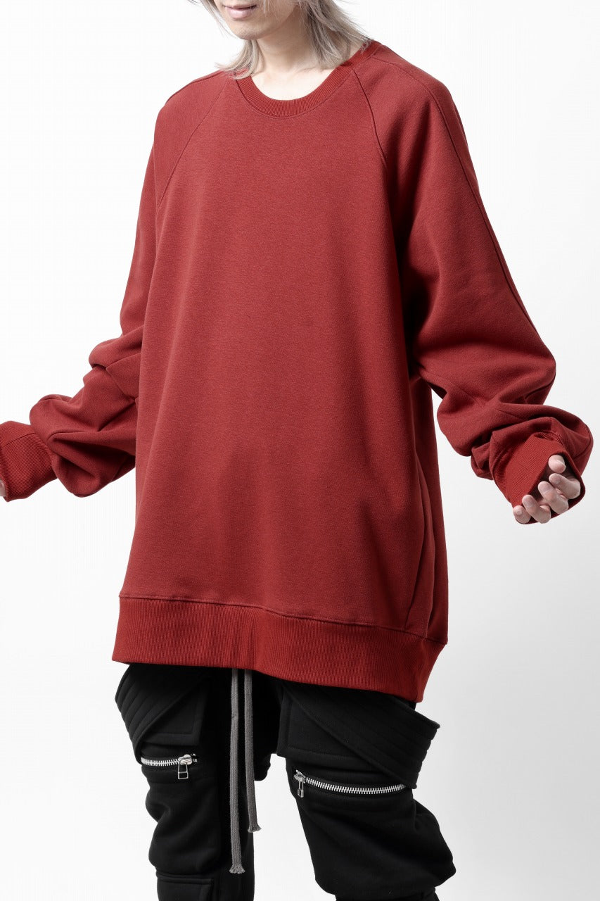 A.F ARTEFACT BOMBERHEAT® DOLMAN PULLOVER TOPS (ORANGE)