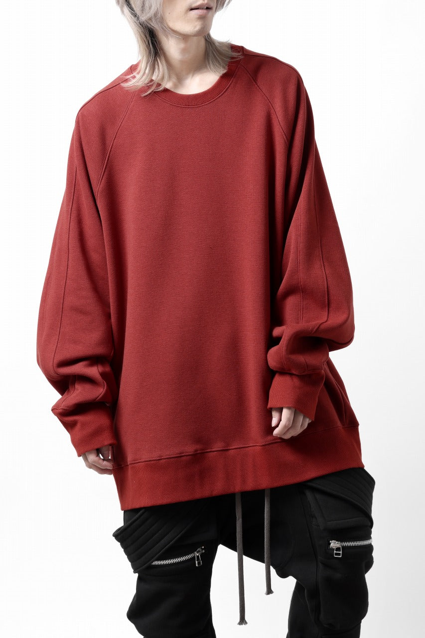 A.F ARTEFACT BOMBERHEAT® DOLMAN PULLOVER TOPS (ORANGE)