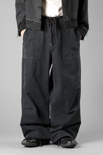 画像をギャラリービューアに読み込む, entire studios BARREN CARGO TROUSERS (WASHED BLACK)