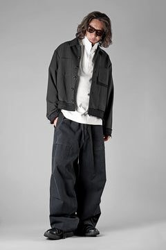 画像をギャラリービューアに読み込む, entire studios BARREN CARGO TROUSERS (WASHED BLACK)