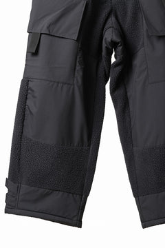 Load image into Gallery viewer, D-VEC x ALMOSTBLACK POLARTEC COAST GUARD TROUSERS / WINDSTOPPER BY GORE-TEX LABS 3L (BLACK)