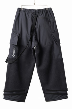 画像をギャラリービューアに読み込む, D-VEC x ALMOSTBLACK POLARTEC COAST GUARD TROUSERS / WINDSTOPPER BY GORE-TEX LABS 3L (BLACK)