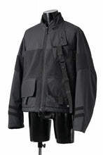 Load image into Gallery viewer, D-VEC x ALMOSTBLACK POLARTEC COAST GUARD.SHIRT BLOUSON / WINDSTOPPER BY GORE-TEX LABS 3L (BLACK)