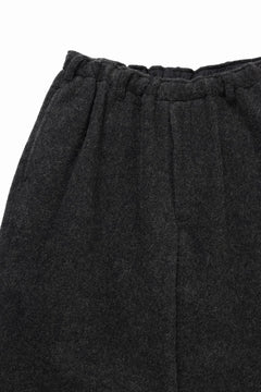 画像をギャラリービューアに読み込む, Y&#39;s for men x MASSES EASY WAIST PANTS / MA WOOL HERRING BONE(CHARCOAL)