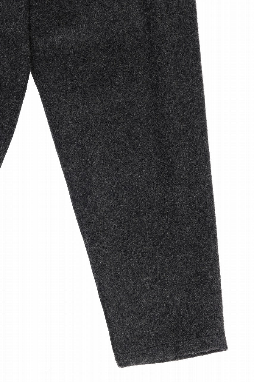 画像をギャラリービューアに読み込む, Y&#39;s for men x MASSES EASY WAIST PANTS / MA WOOL HERRING BONE(CHARCOAL)