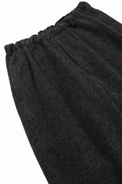 画像をギャラリービューアに読み込む, Y&#39;s for men x MASSES EASY WAIST PANTS / MA WOOL HERRING BONE(CHARCOAL)