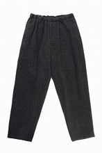 画像をギャラリービューアに読み込む, Y&#39;s for men x MASSES EASY WAIST PANTS / MA WOOL HERRING BONE(CHARCOAL)