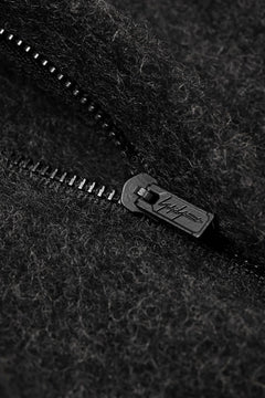 画像をギャラリービューアに読み込む, Y&#39;s for men x MASSES EASY WAIST PANTS / MA WOOL HERRING BONE(CHARCOAL)