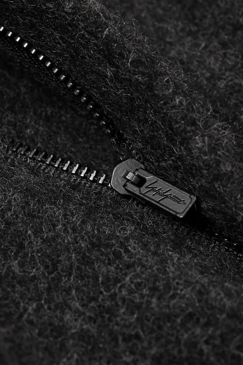 画像をギャラリービューアに読み込む, Y&#39;s for men x MASSES EASY WAIST PANTS / MA WOOL HERRING BONE(CHARCOAL)