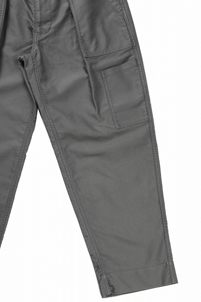 Load image into Gallery viewer, LASTMAN MOLESKIN MECHANIC PANTS (SAGE GREEN)