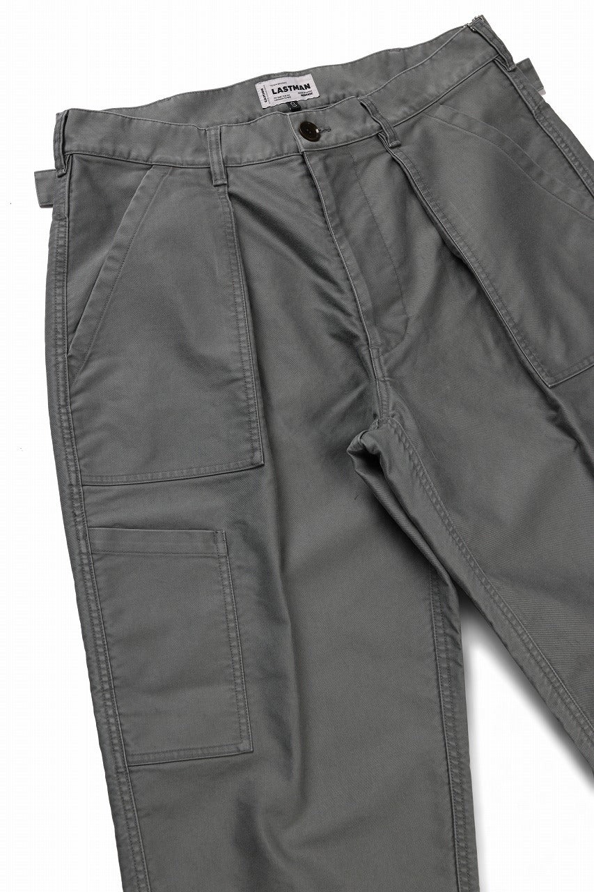 Load image into Gallery viewer, LASTMAN MOLESKIN MECHANIC PANTS (SAGE GREEN)