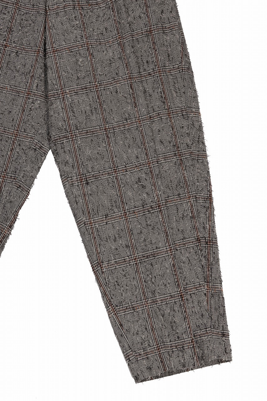 画像をギャラリービューアに読み込む, Y&#39;s DOUBLE TUCK WIDE PANTS / NEEDLE PUNCHED (BEIGE)
