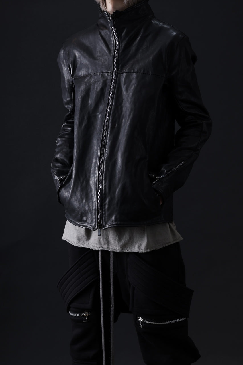incarnation exclusive HORSE LEATHER TRACK JACKET DS-3 / OBJECT 