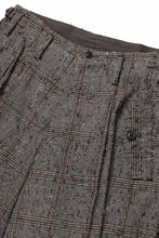 画像をギャラリービューアに読み込む, Y&#39;s DOUBLE TUCK WIDE PANTS / NEEDLE PUNCHED (BEIGE)
