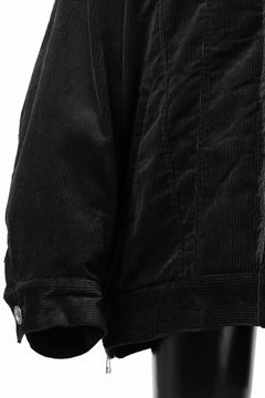 Load image into Gallery viewer, A.F ARTEFACT WORK BOA BLOUSON / CORDUROY (BLACK)