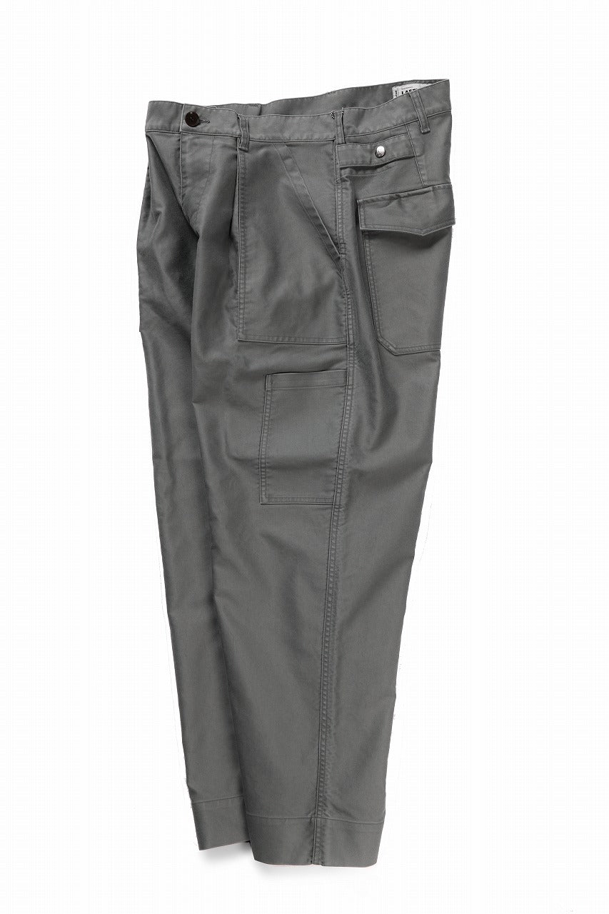Load image into Gallery viewer, LASTMAN MOLESKIN MECHANIC PANTS (SAGE GREEN)