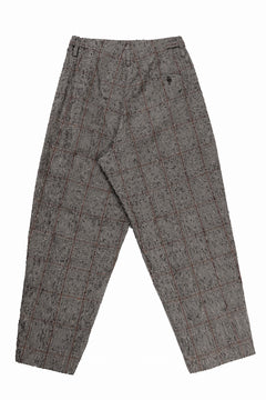 画像をギャラリービューアに読み込む, Y&#39;s DOUBLE TUCK WIDE PANTS / NEEDLE PUNCHED (BEIGE)