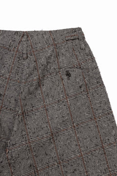 画像をギャラリービューアに読み込む, Y&#39;s DOUBLE TUCK WIDE PANTS / NEEDLE PUNCHED (BEIGE)