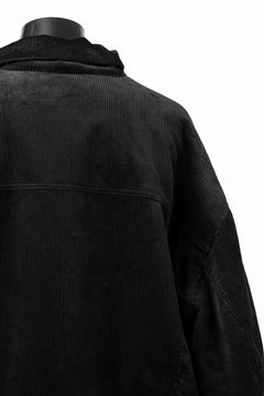 Load image into Gallery viewer, A.F ARTEFACT WORK BOA BLOUSON / CORDUROY (BLACK)