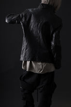 Load image into Gallery viewer, incarnation exclusive HORSE LEATHER TRACK JACKET DS-3 / OBJECT DYED (91NBK)