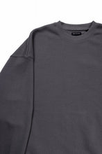 画像をギャラリービューアに読み込む, Y-3 Yohji Yamamoto GRAPHIC CREW SWEAT (GREY)