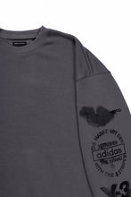 画像をギャラリービューアに読み込む, Y-3 Yohji Yamamoto GRAPHIC CREW SWEAT (GREY)