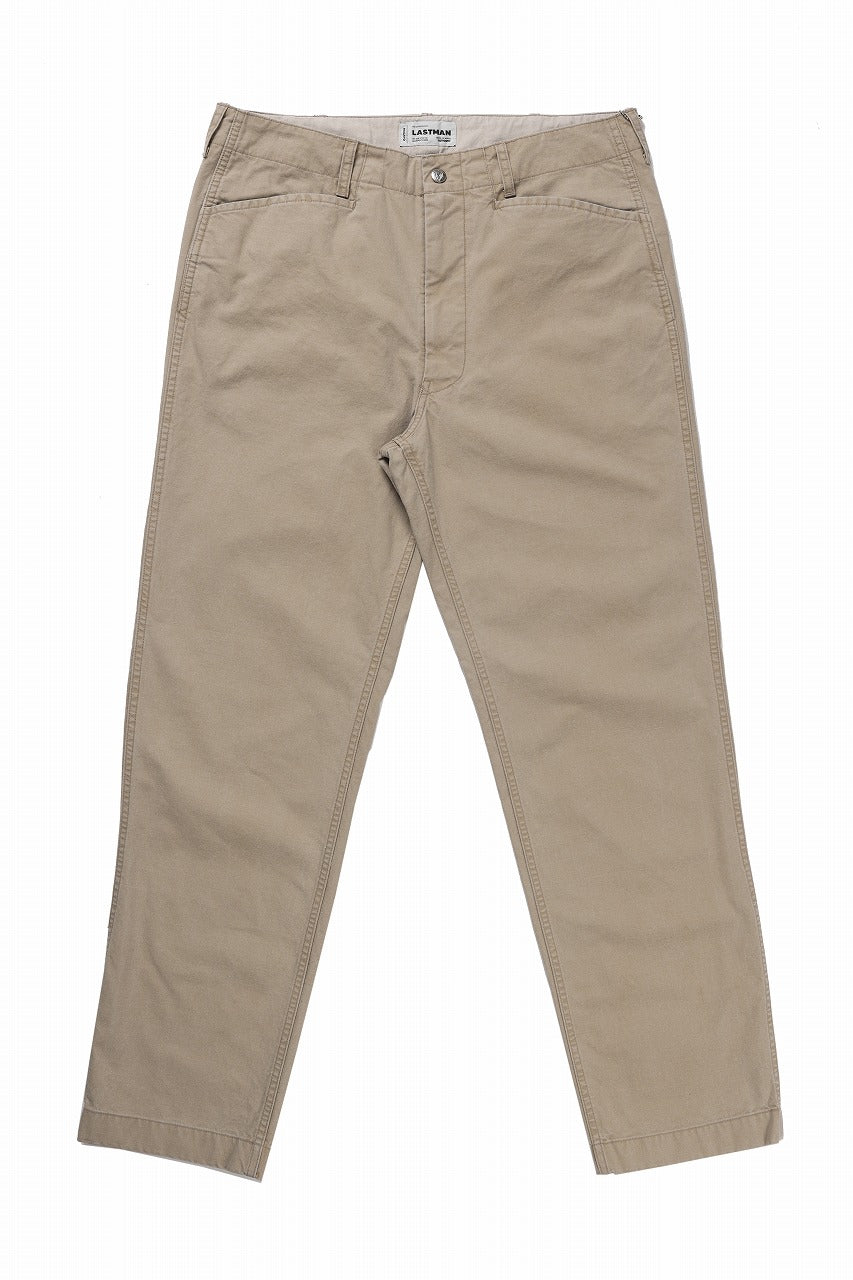 LASTMAN OX L-POCKET PANTS (BEIGE) – LOOM OSAKA