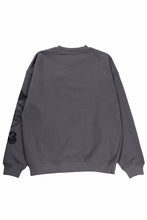 画像をギャラリービューアに読み込む, Y-3 Yohji Yamamoto GRAPHIC CREW SWEAT (GREY)