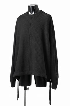 Load image into Gallery viewer, D-VEC FISHERMANS KNIT CREW (BLACK)