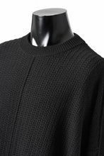 Load image into Gallery viewer, D-VEC FISHERMANS KNIT CREW (BLACK)