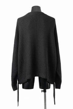 Load image into Gallery viewer, D-VEC FISHERMANS KNIT CREW (BLACK)