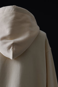 画像をギャラリービューアに読み込む, A.F ARTEFACT FLAP-DETAIL SWEAT HOODIE (CREAM)