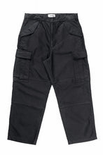 Load image into Gallery viewer, LASTMAN MOLESKIN CARGO PANTS (BLACK)