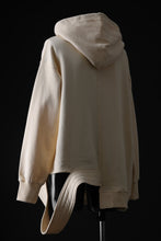 画像をギャラリービューアに読み込む, A.F ARTEFACT ASYMMETRY LOOP HEM SWEAT HOODIE (CREAM)