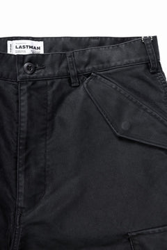 Load image into Gallery viewer, LASTMAN MOLESKIN CARGO PANTS (BLACK)