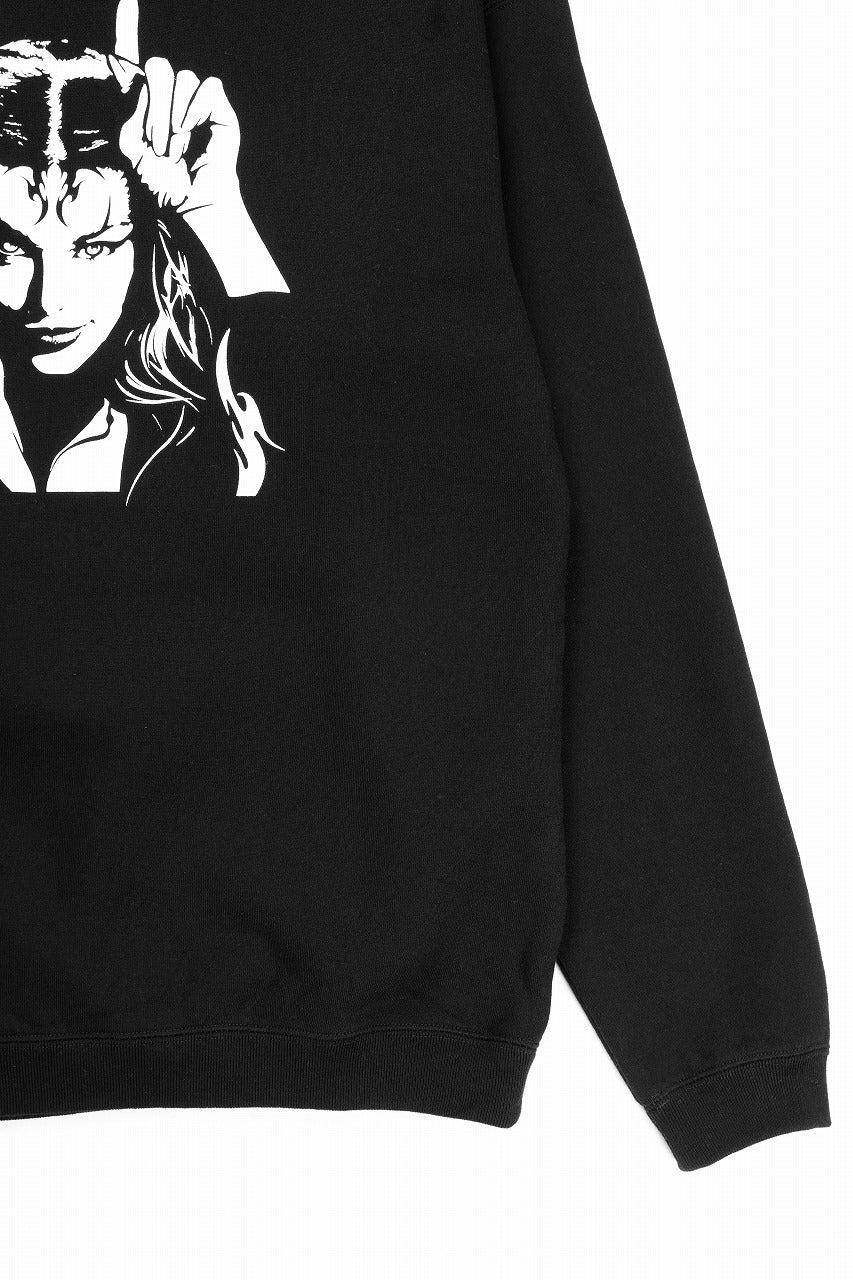画像をギャラリービューアに読み込む, Y&#39;s for men x MASSES SWEAT SHIRT / PRINT B (BLACK)