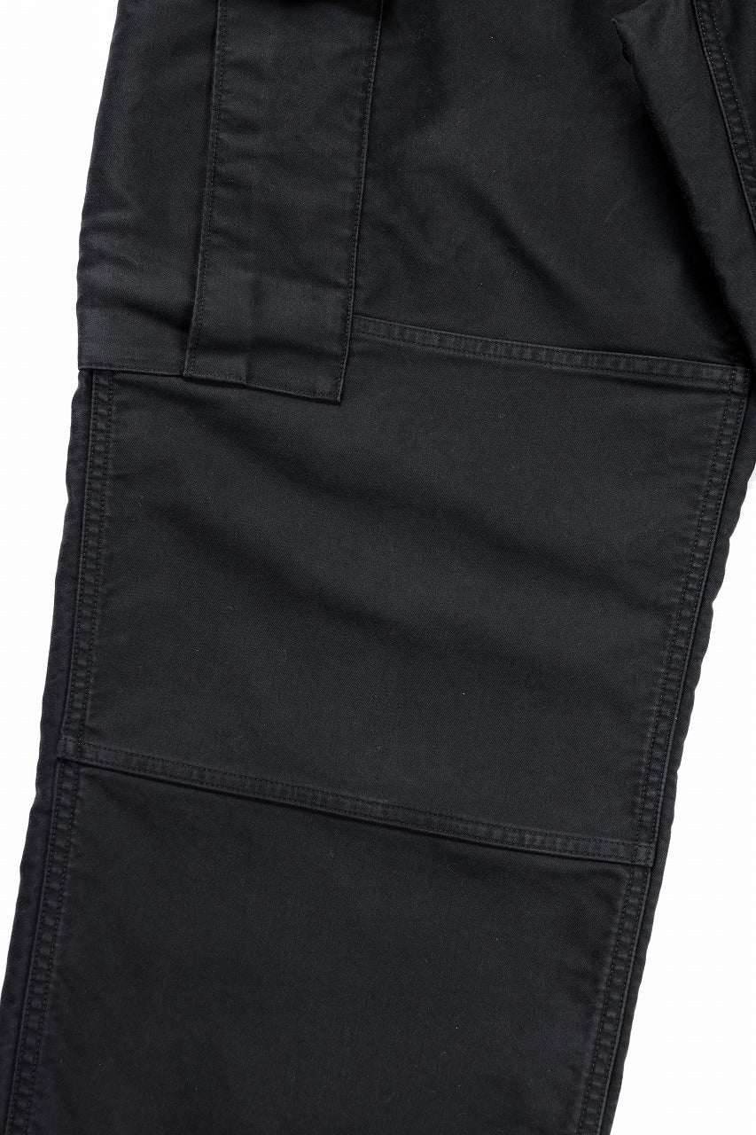 Load image into Gallery viewer, LASTMAN MOLESKIN CARGO PANTS (BLACK)