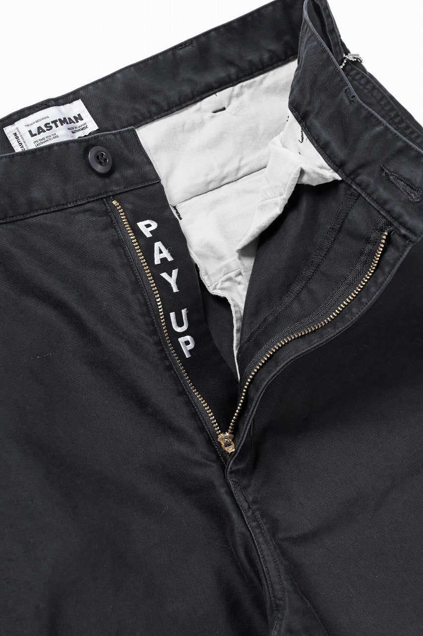 Load image into Gallery viewer, LASTMAN MOLESKIN CARGO PANTS (BLACK)