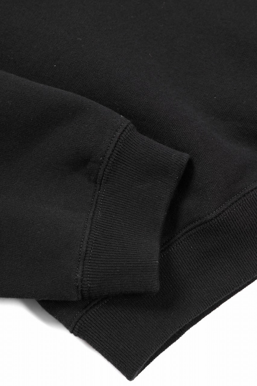 Y's for men x MASSES SWEAT SHIRT / PRINT B (BLACK)