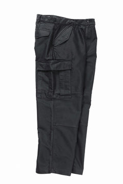 Load image into Gallery viewer, LASTMAN MOLESKIN CARGO PANTS (BLACK)