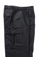 Load image into Gallery viewer, LASTMAN MOLESKIN CARGO PANTS (BLACK)