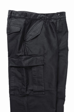 Load image into Gallery viewer, LASTMAN MOLESKIN CARGO PANTS (BLACK)