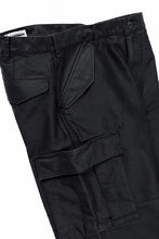 Load image into Gallery viewer, LASTMAN MOLESKIN CARGO PANTS (BLACK)