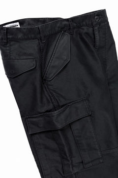 Load image into Gallery viewer, LASTMAN MOLESKIN CARGO PANTS (BLACK)