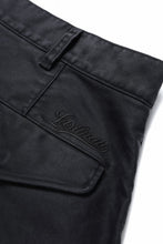 Load image into Gallery viewer, LASTMAN MOLESKIN CARGO PANTS (BLACK)