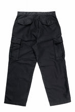 Load image into Gallery viewer, LASTMAN MOLESKIN CARGO PANTS (BLACK)