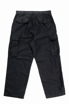 Load image into Gallery viewer, LASTMAN MOLESKIN CARGO PANTS (BLACK)